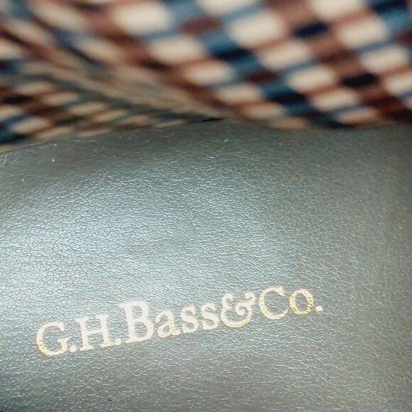 G.H. Bass & Co. Tan Leather Wedge Boots H566 - Picture 8 of 11